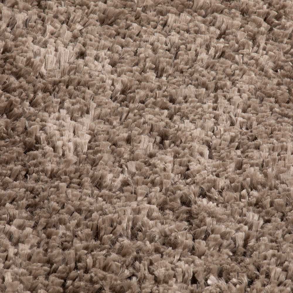 Larissa Plain Shaggy Rug in Chocolate by Esselle (DD)