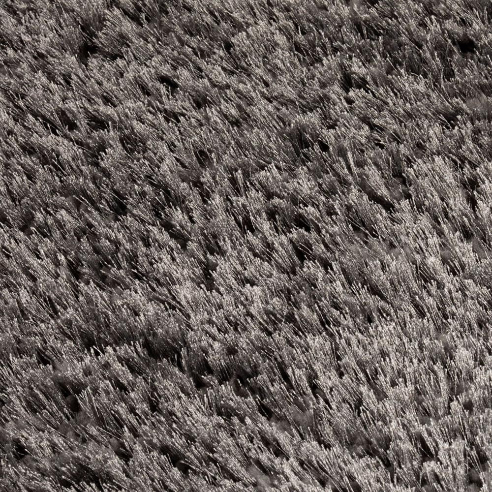 Sophia Plain Shaggy Rug in Charcoal Grey by Esselle (DD)