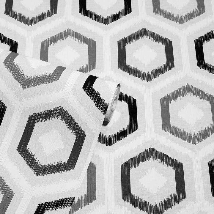 Ikat Geo Mono 296801 by Arthouse