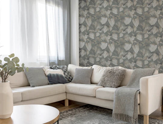 Palm Grove Grey 298606 by Arthouse (DD)