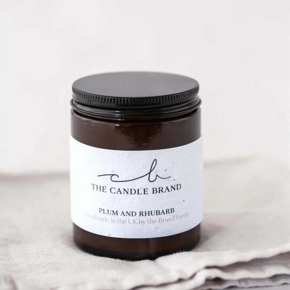 Plum and Rhubarb Candle by The Candle Brand