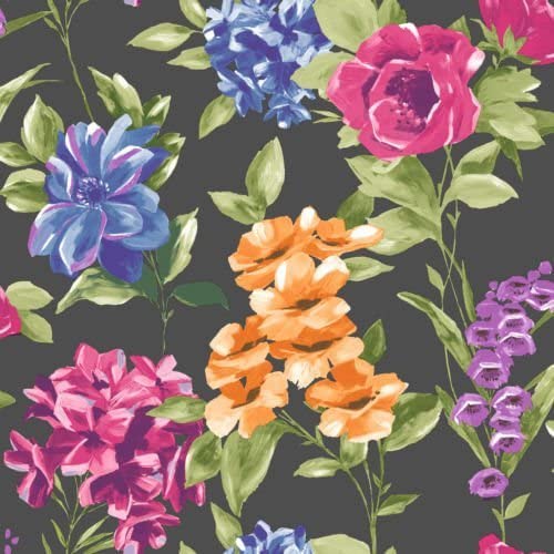 Petula Black/Multi 98363 by Holden Decor