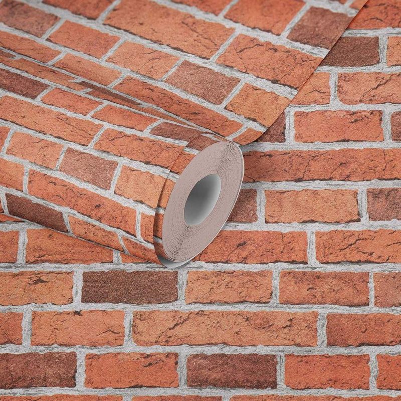 Loft Brick Red 7798-16 By AS Creations