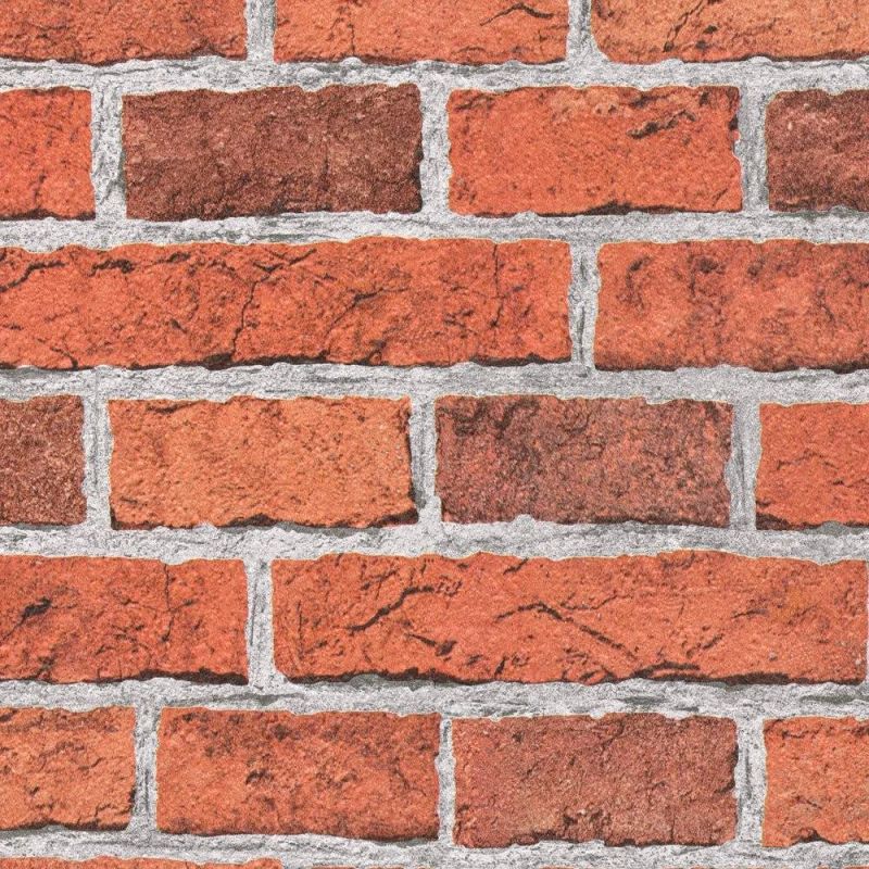 Loft Brick Red 7798-16 By AS Creations