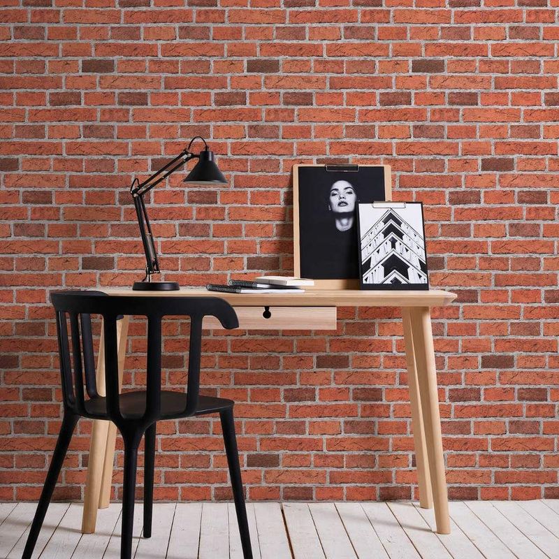 Loft Brick Red 7798-16 By AS Creations