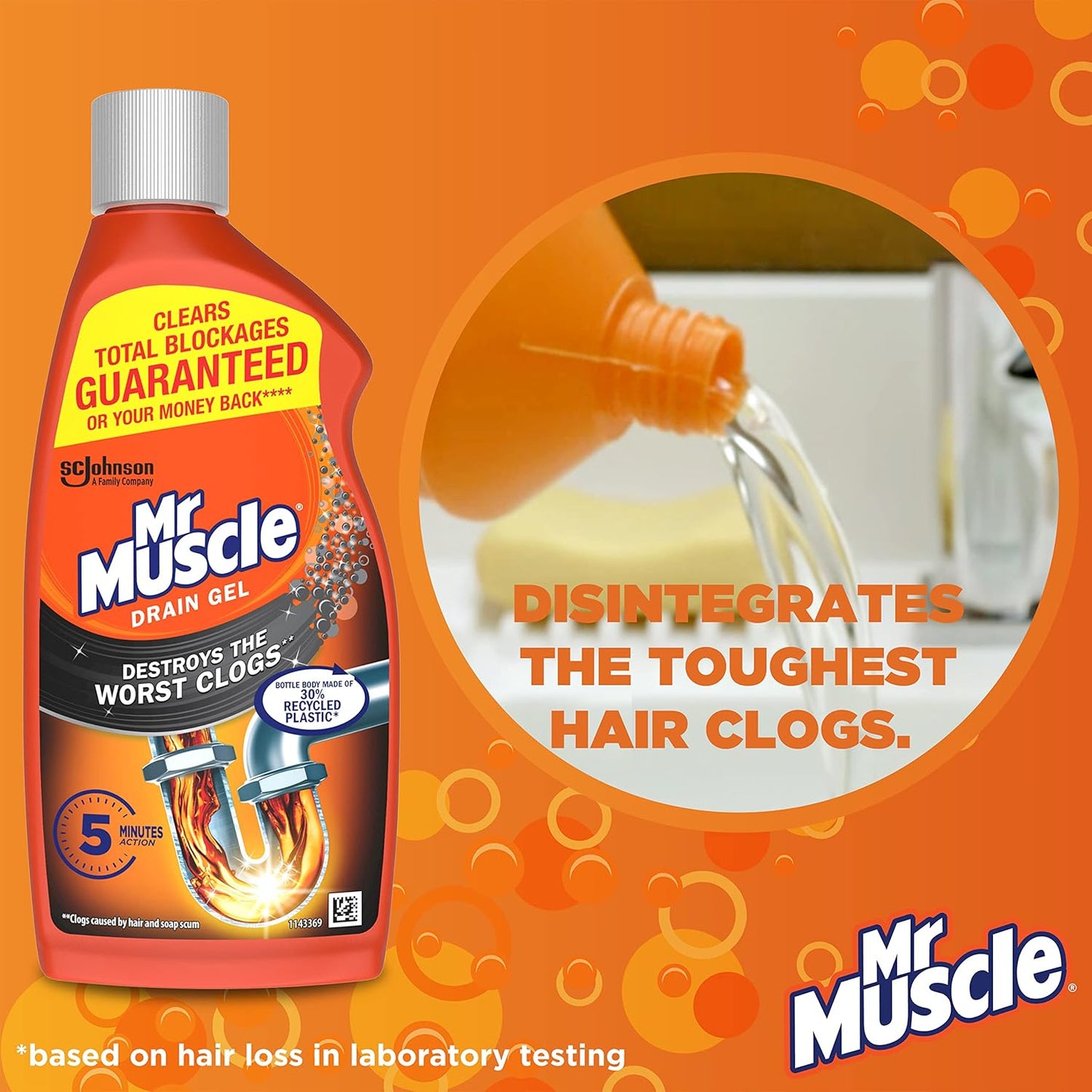 Mr Muscle Drain Gel 500ml