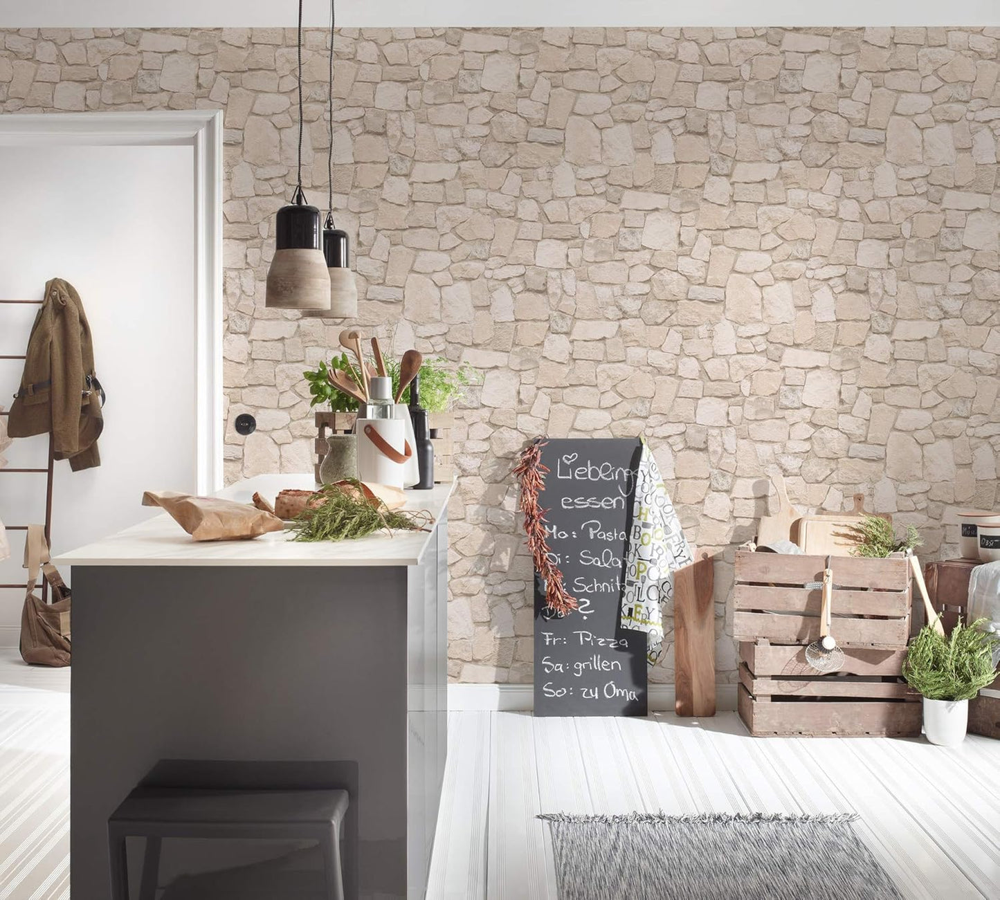 Sand Stone Beige 6924-29 By AS Creations