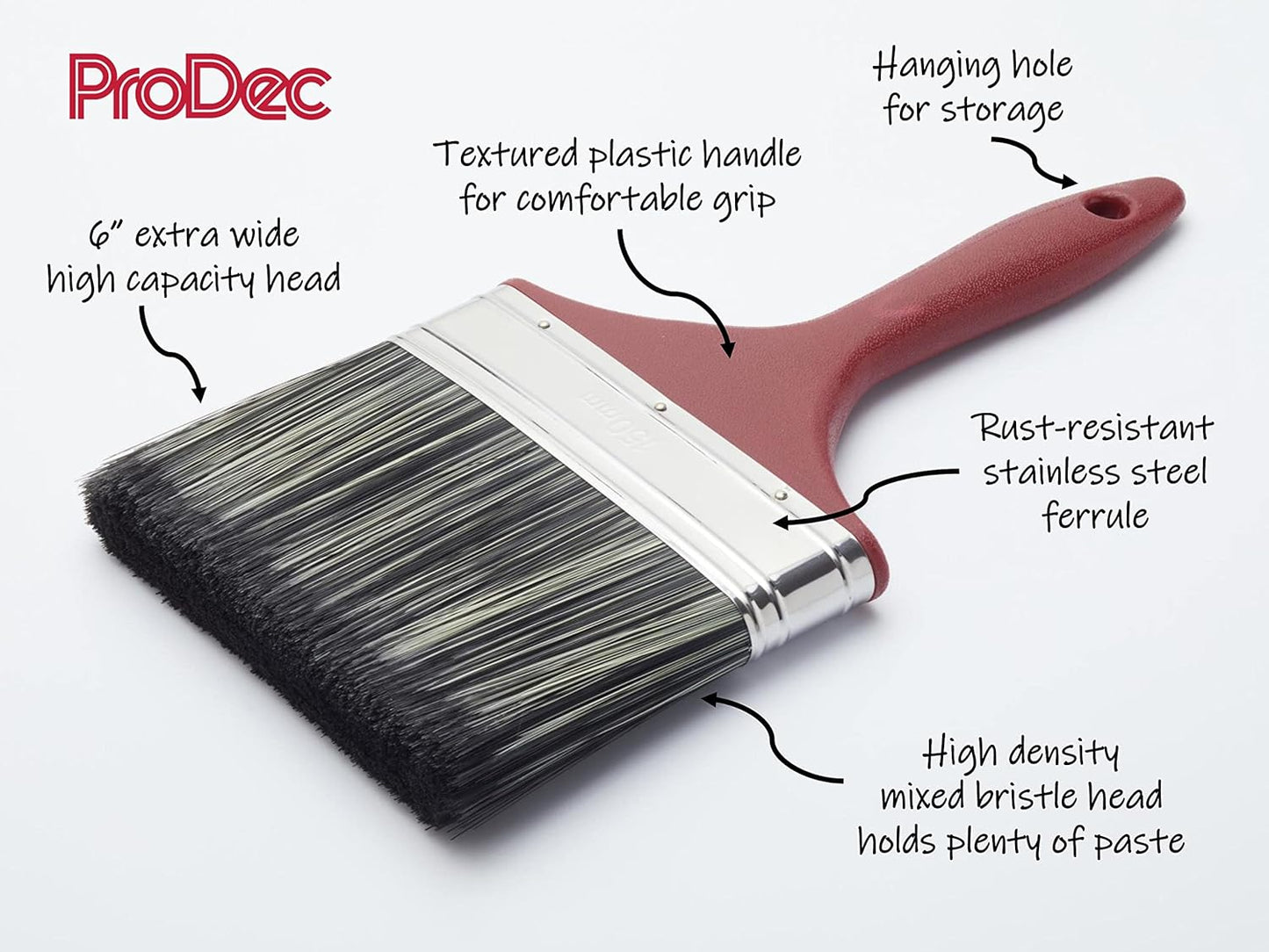 ProDec 6" Paste Brush