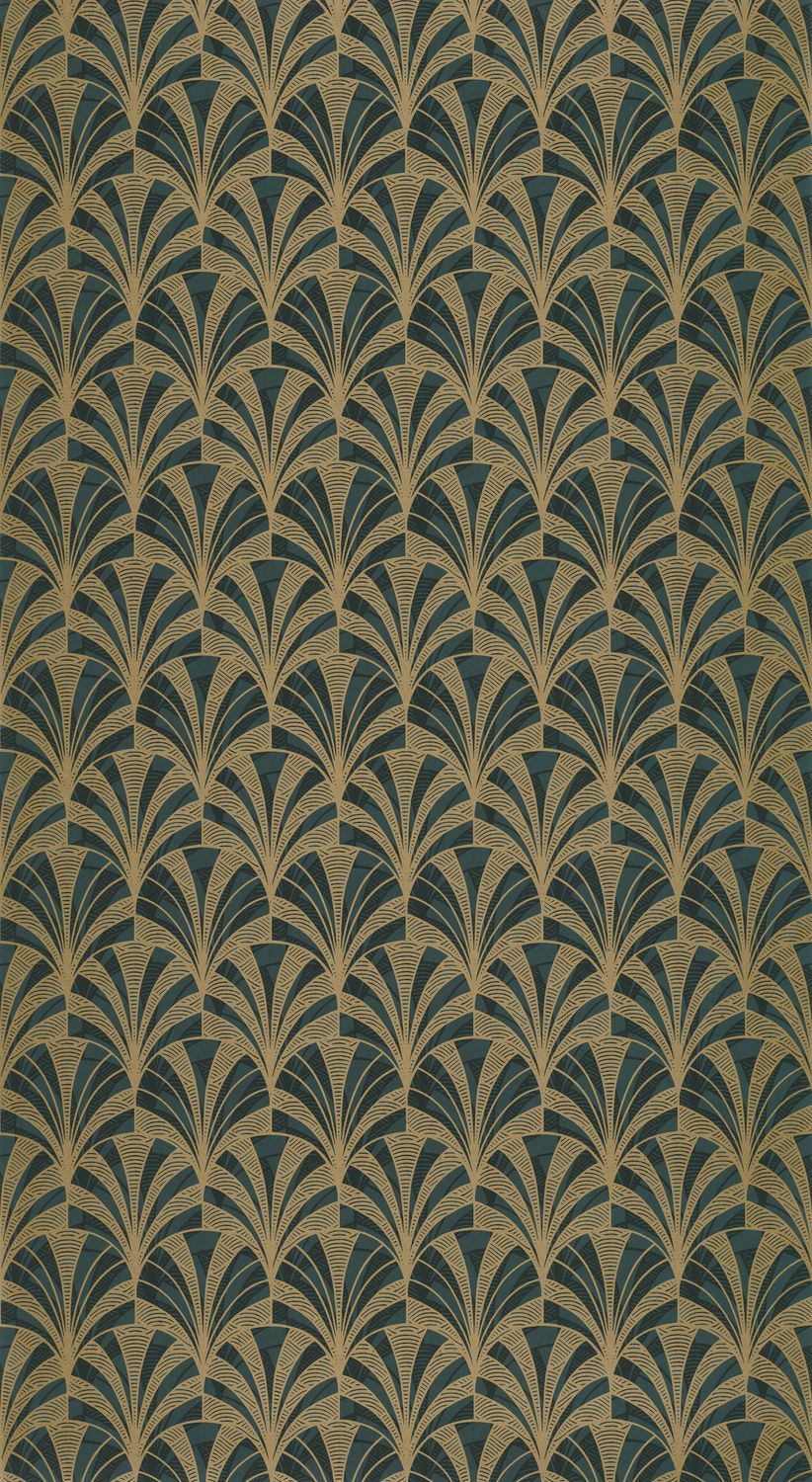 1930 Palmette Vert 85737528 by Casadeco (DD)