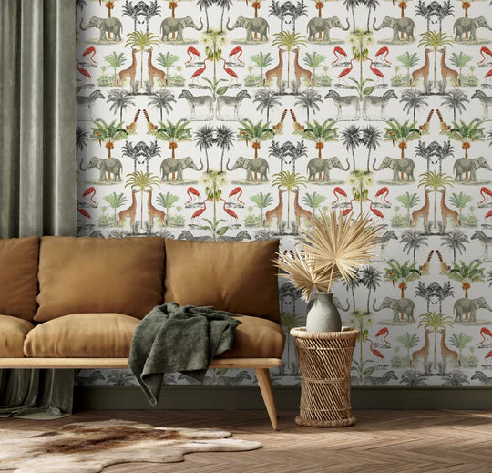 Mirrored Animals Multi 924109 by Arthouse (DD)