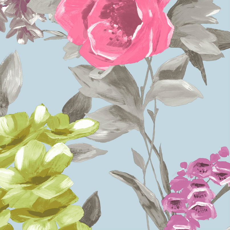 Petula Blue Multi 98362 by Holden Decor