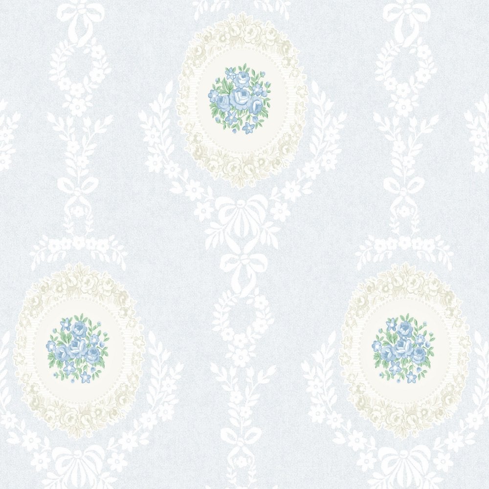 Eden Hall Tabitha Cameo Blue 98781 by Holden Decor