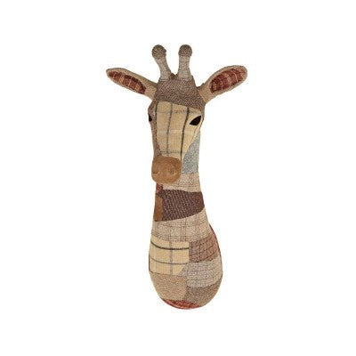 Tweed Giraffe Head