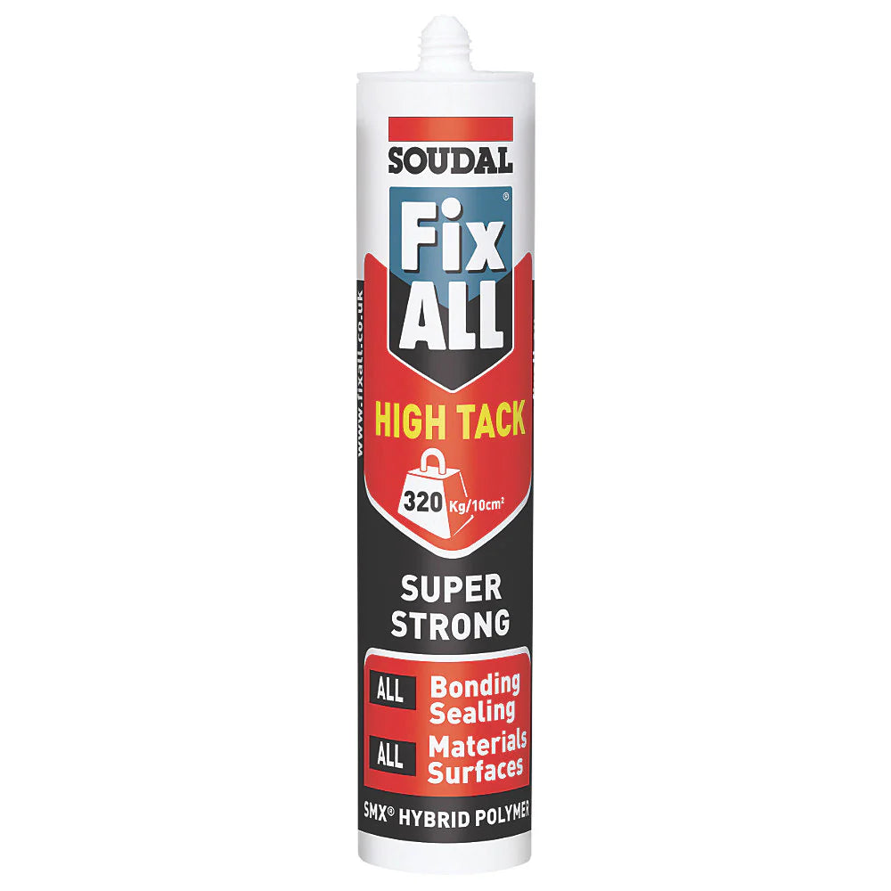 Soudal Fix All High Tack Adhesive 290ml White
