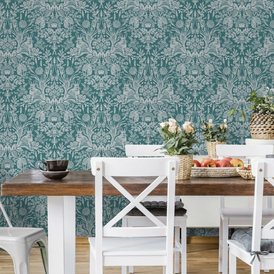 Harlen Dark Green 90805 by Holden Decor