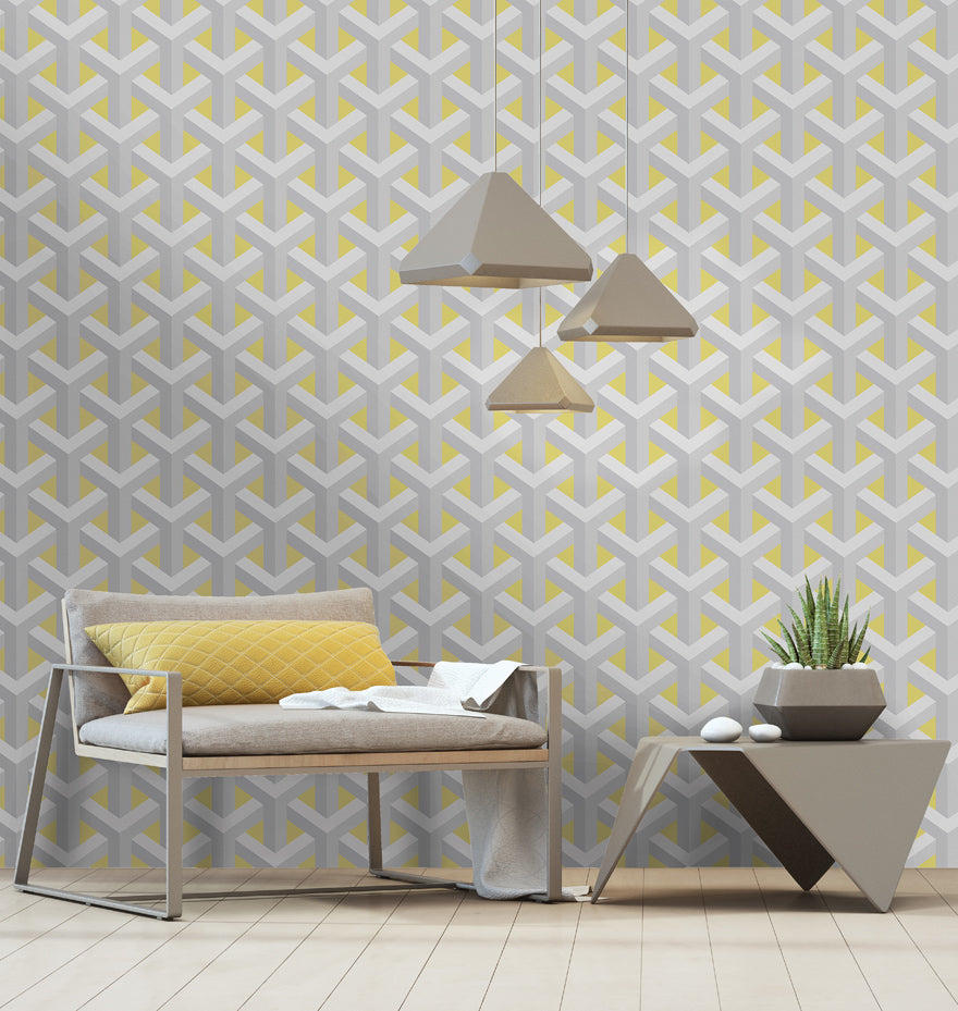 Glistening Trident Geo 12811 by Holden Decor