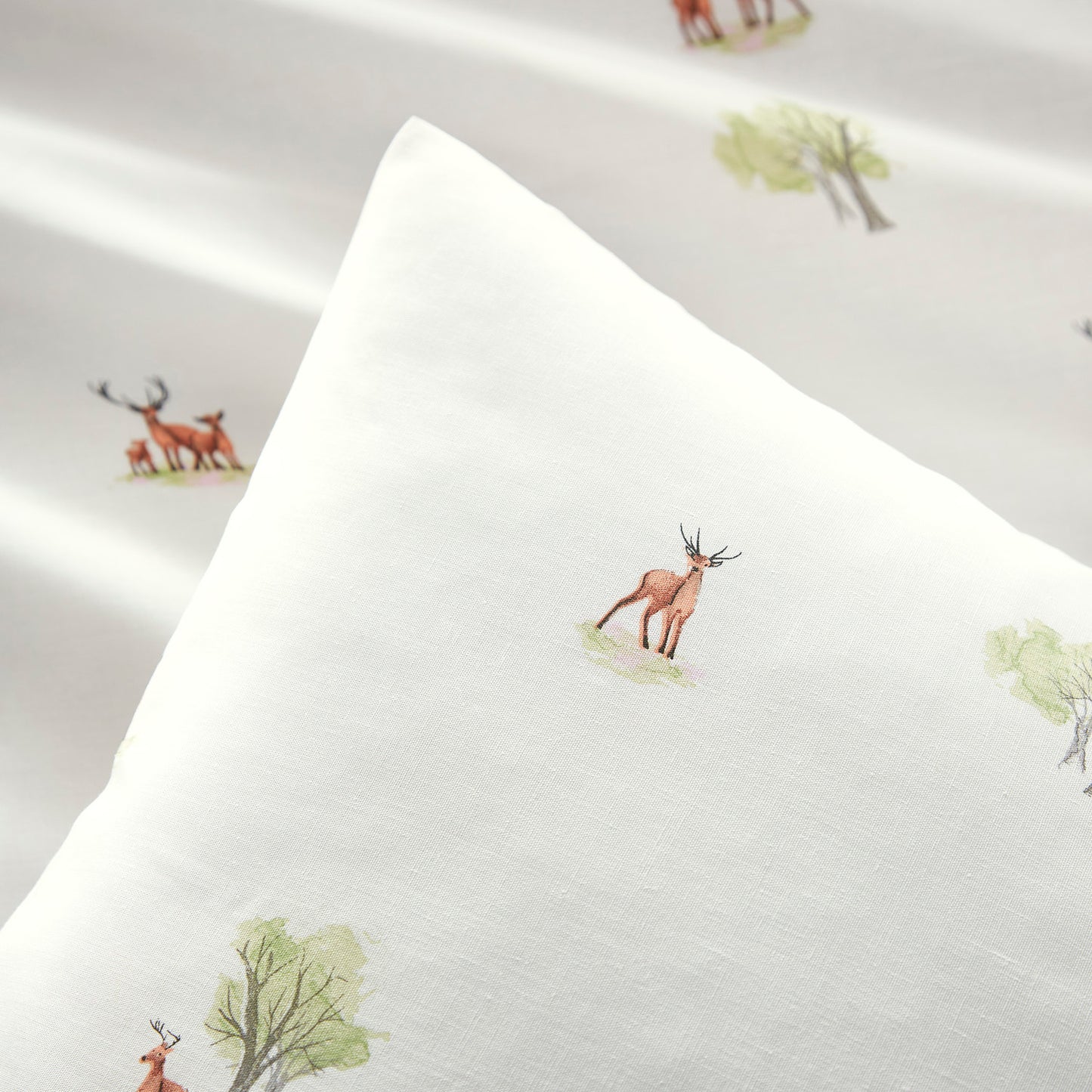 Woodland Stag Duvet Cover Set by Portfolio Home