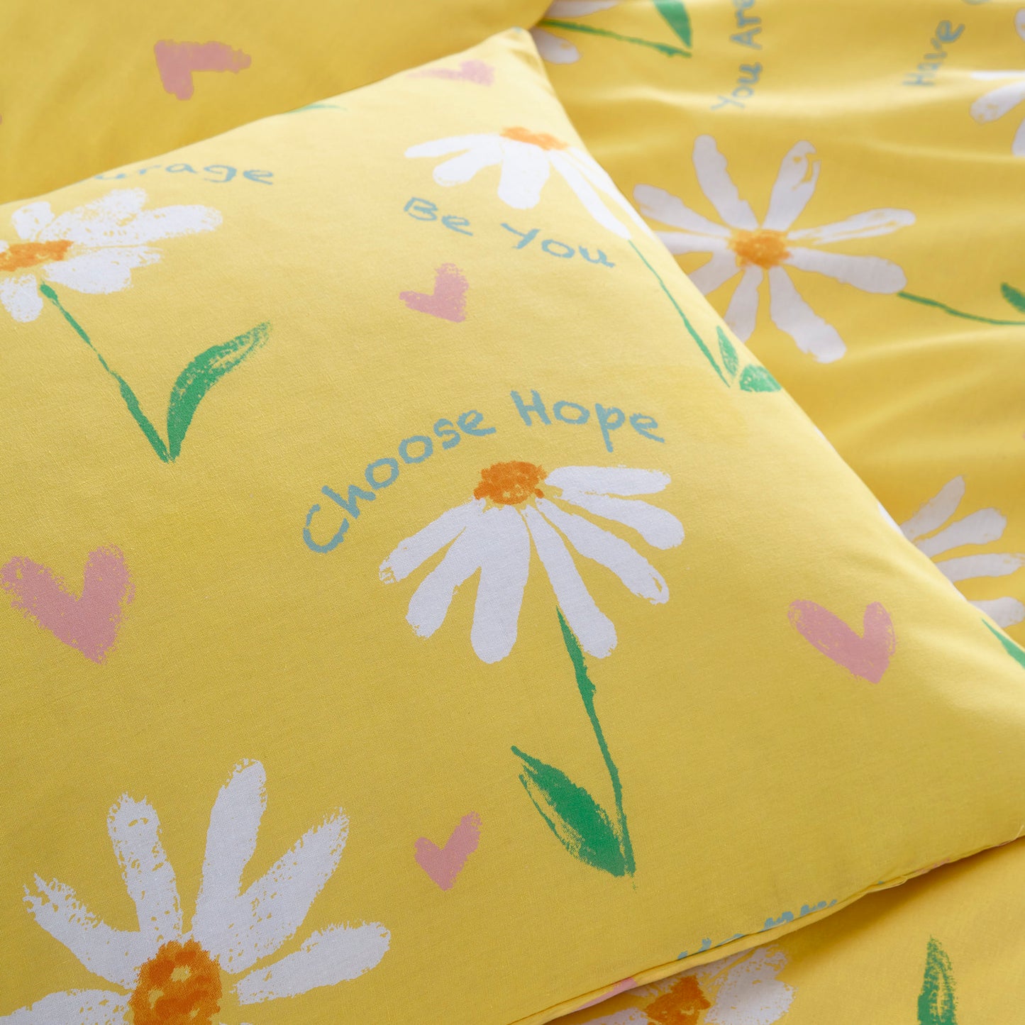 Kids Club Delightful Daisy Duvet Set by Portfolio Home