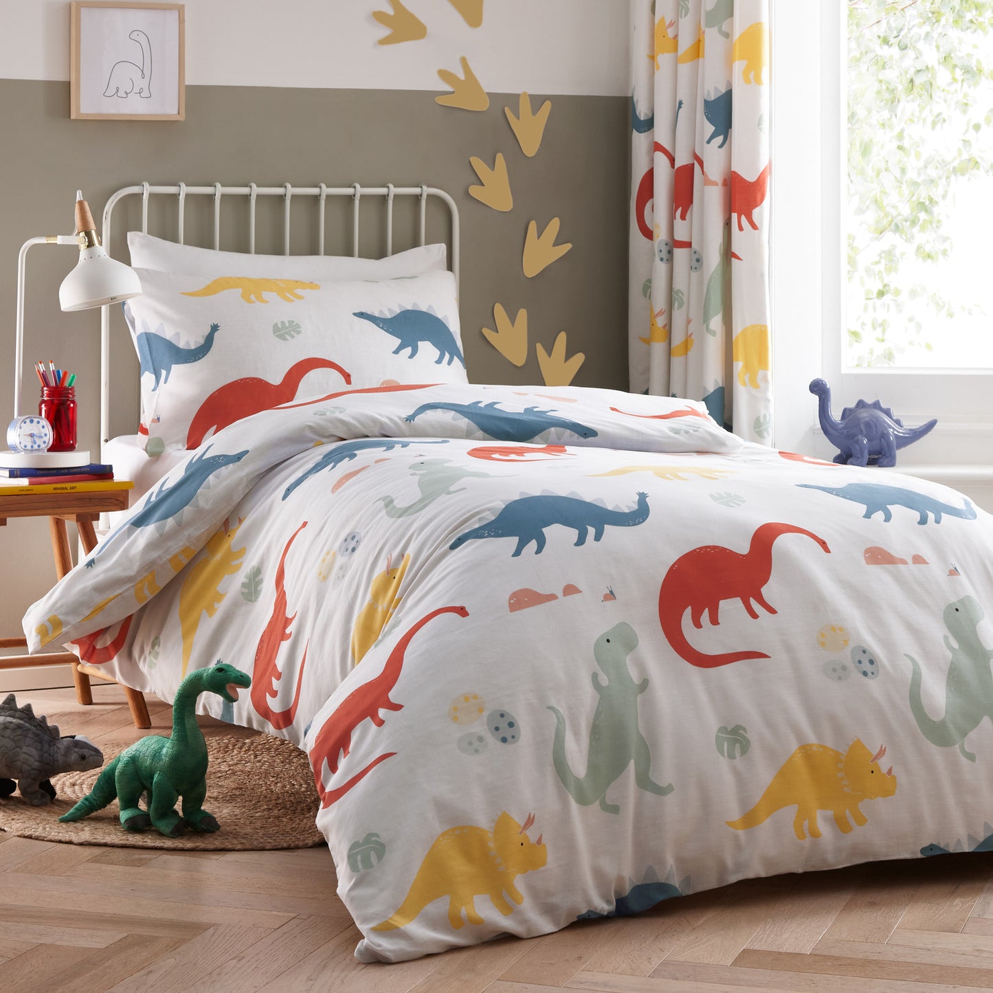 Kids Club Dino Duvet Set by Portfolio Home
