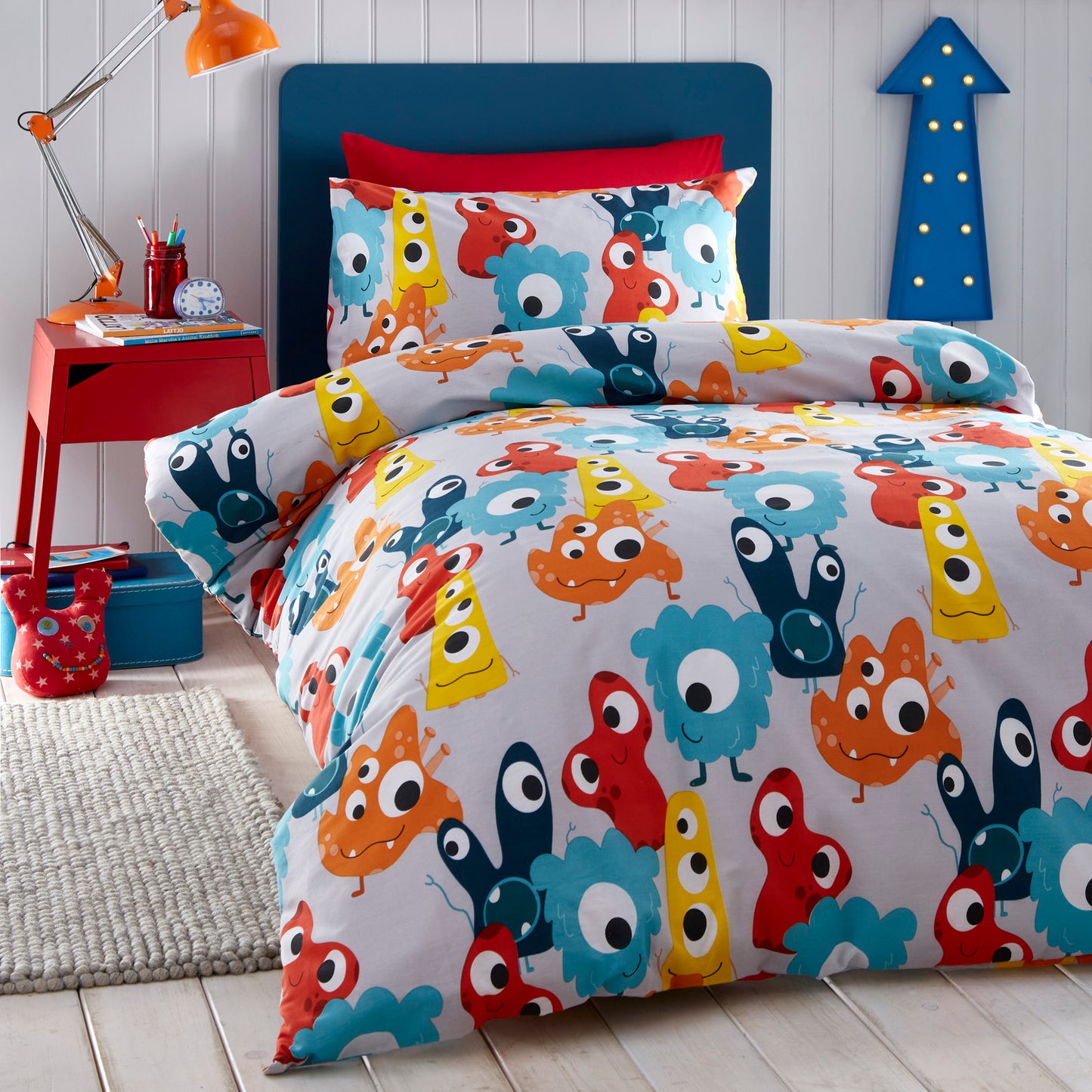 Kids Club Little Monsters Duvet Set by Portfolio Home