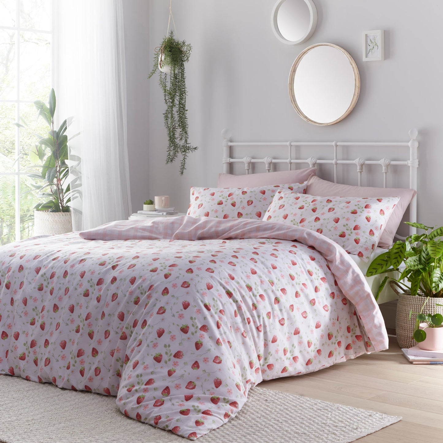 Strawberry Fields Duvet Cover Set by Portfolio Home
