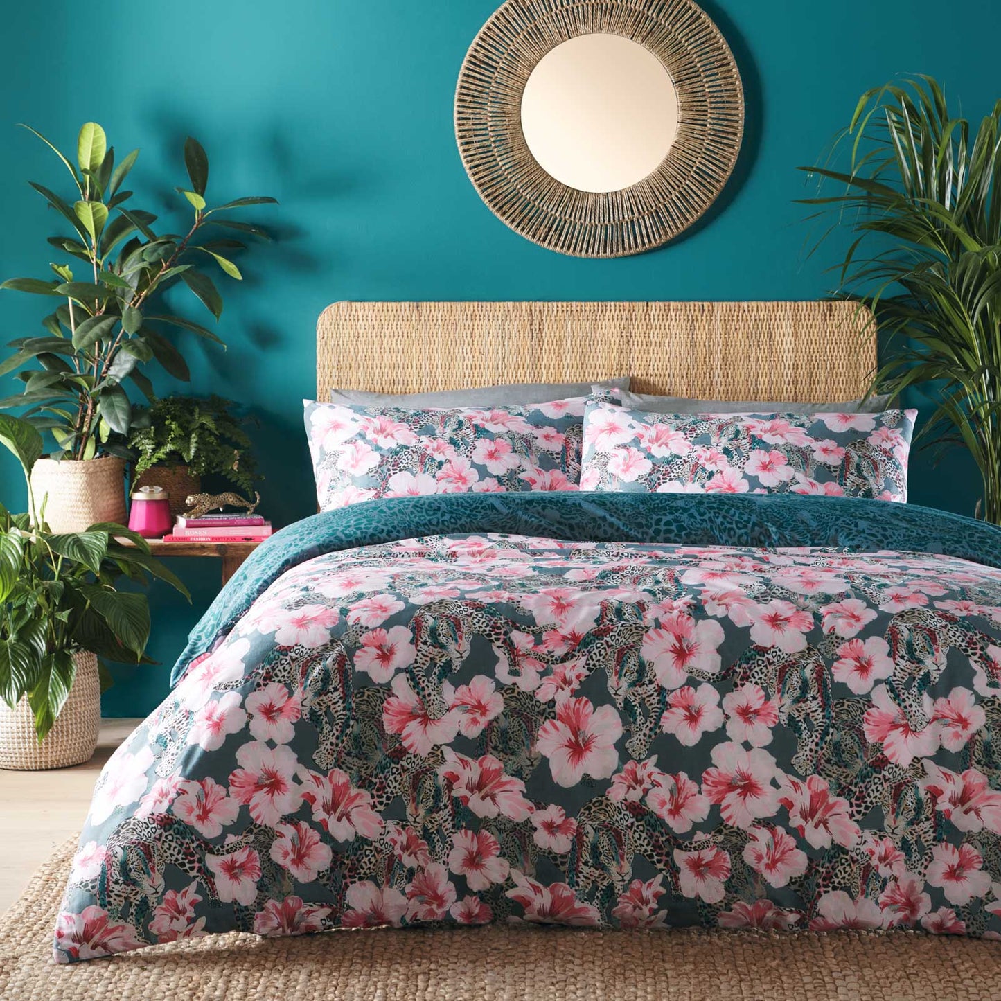 Floral Leopard Duvet Cover Set by Portfolio Home