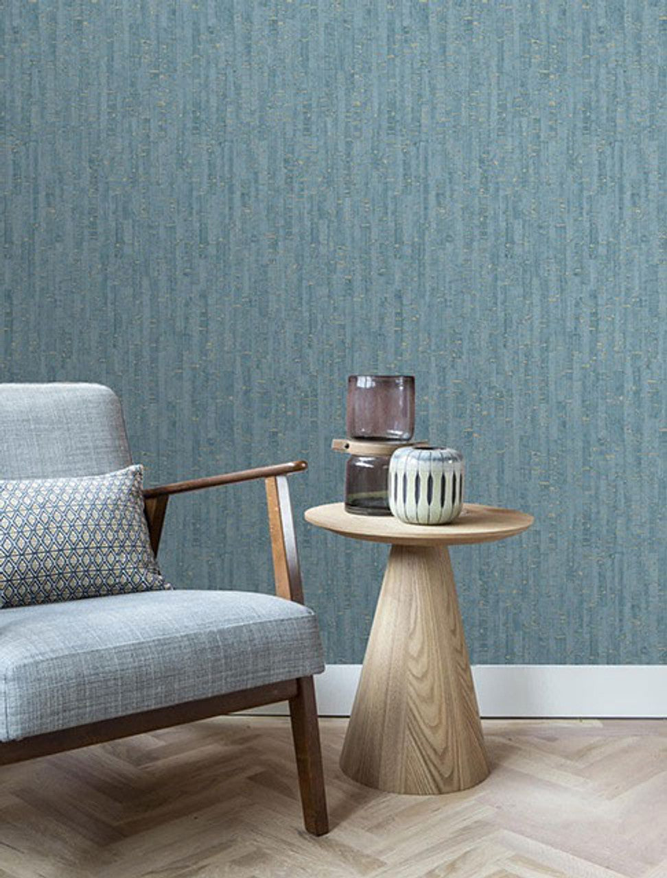 Montado Cork Teal 279077 by Rasch