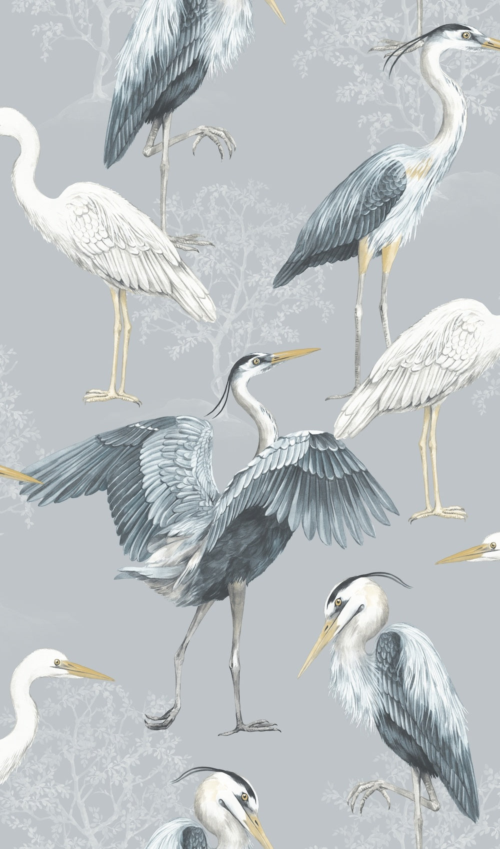 Heron Blue 283944 by The Design Library