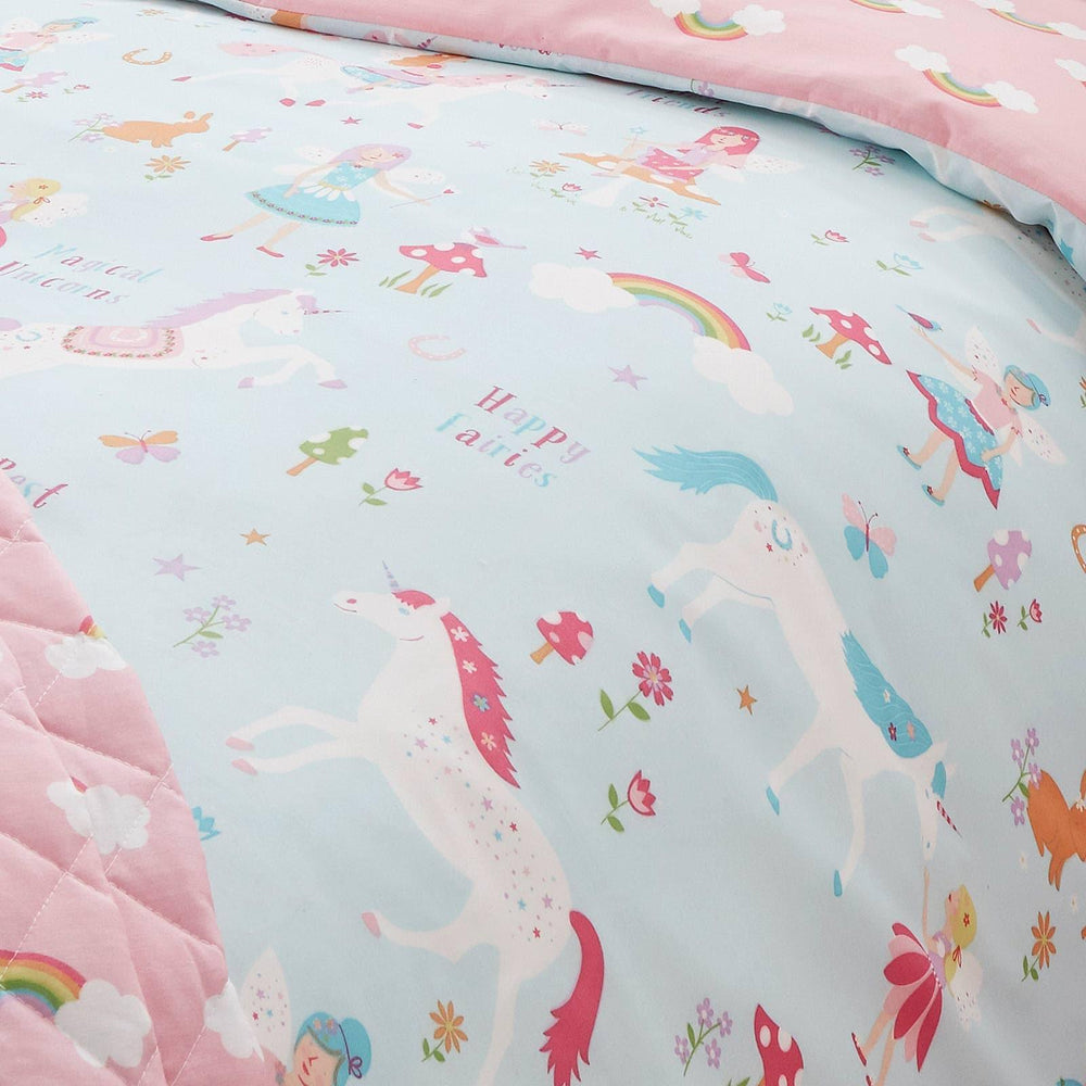 Kids Club Magical Unicorns Duvet Set by Portfolio Home