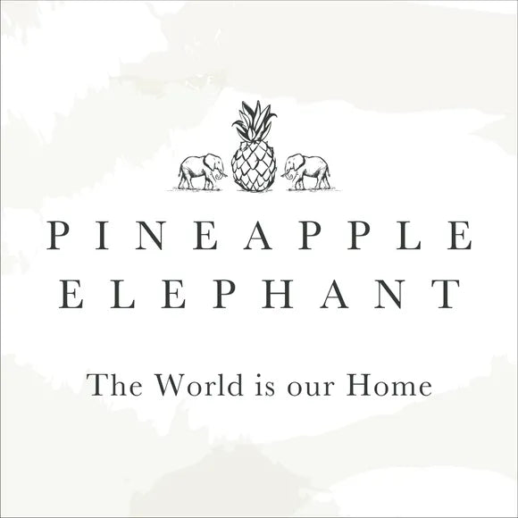 Elephant Oasis Green Duvet Cover Set by Pineapple Elephant