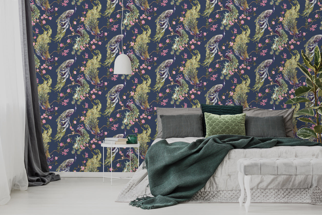 Menali Navy 35922 by Holden Decor