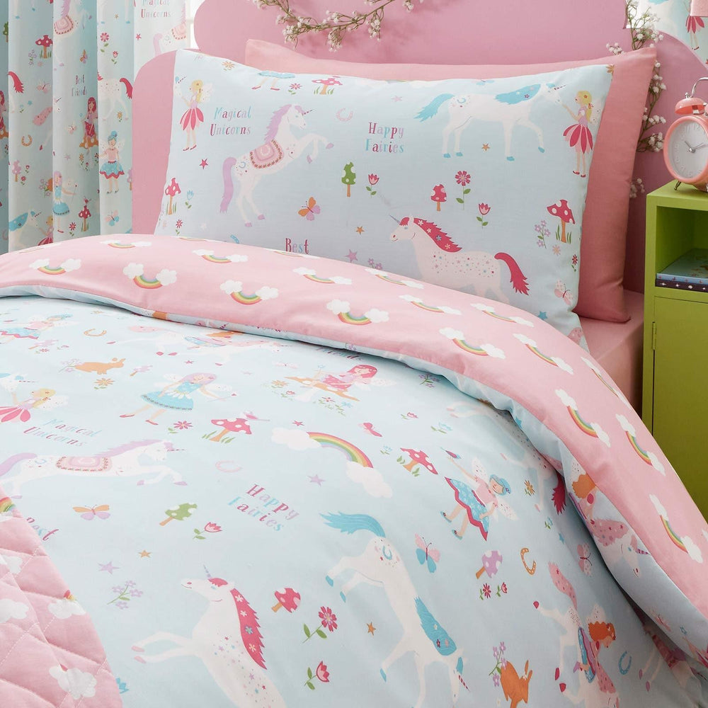 Kids Club Magical Unicorns Duvet Set by Portfolio Home