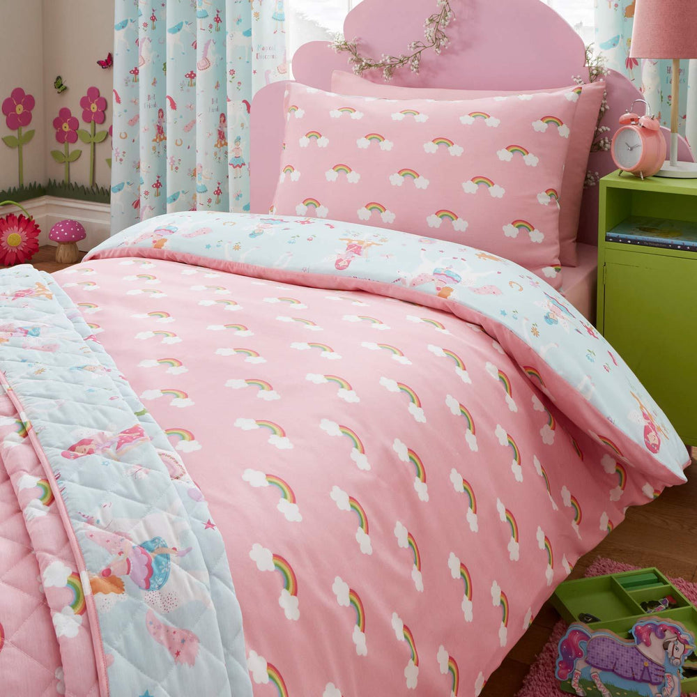 Kids Club Magical Unicorns Duvet Set by Portfolio Home