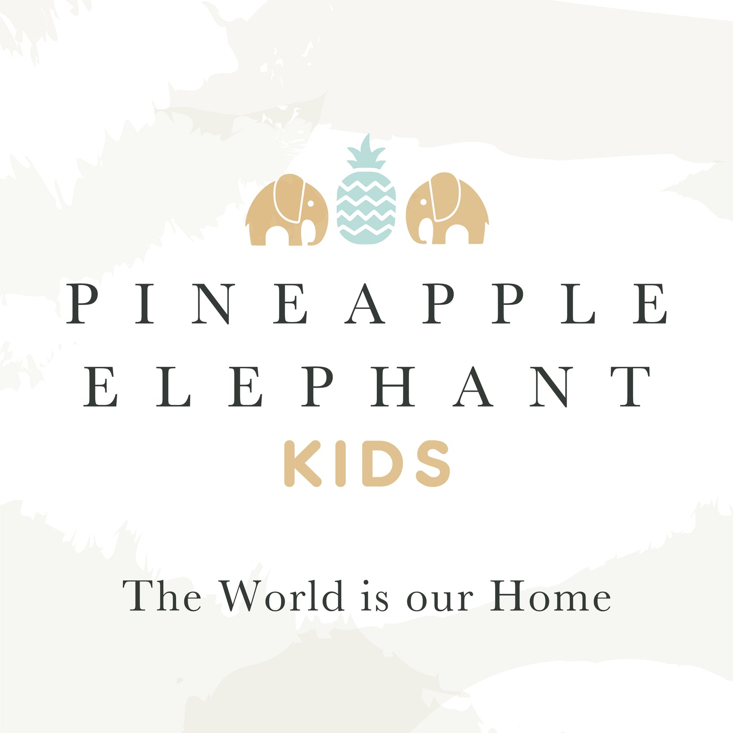 Khari Animals Cream Duvet Cover Set by Pineapple Elephant