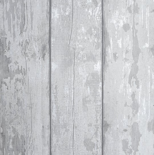 Metallic Washed Wood Grey/Silver 908501 by Arthouse