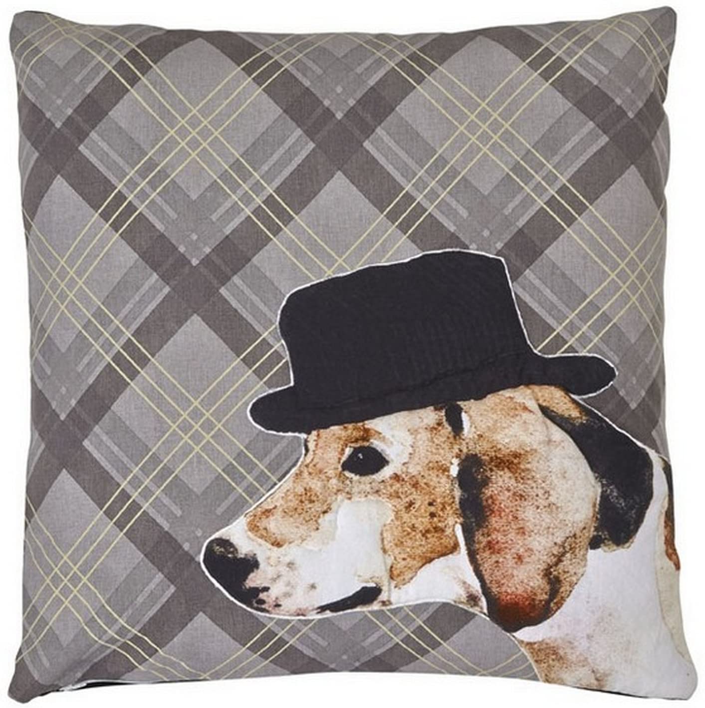 Embroided Dog Cushion by Arthouse
