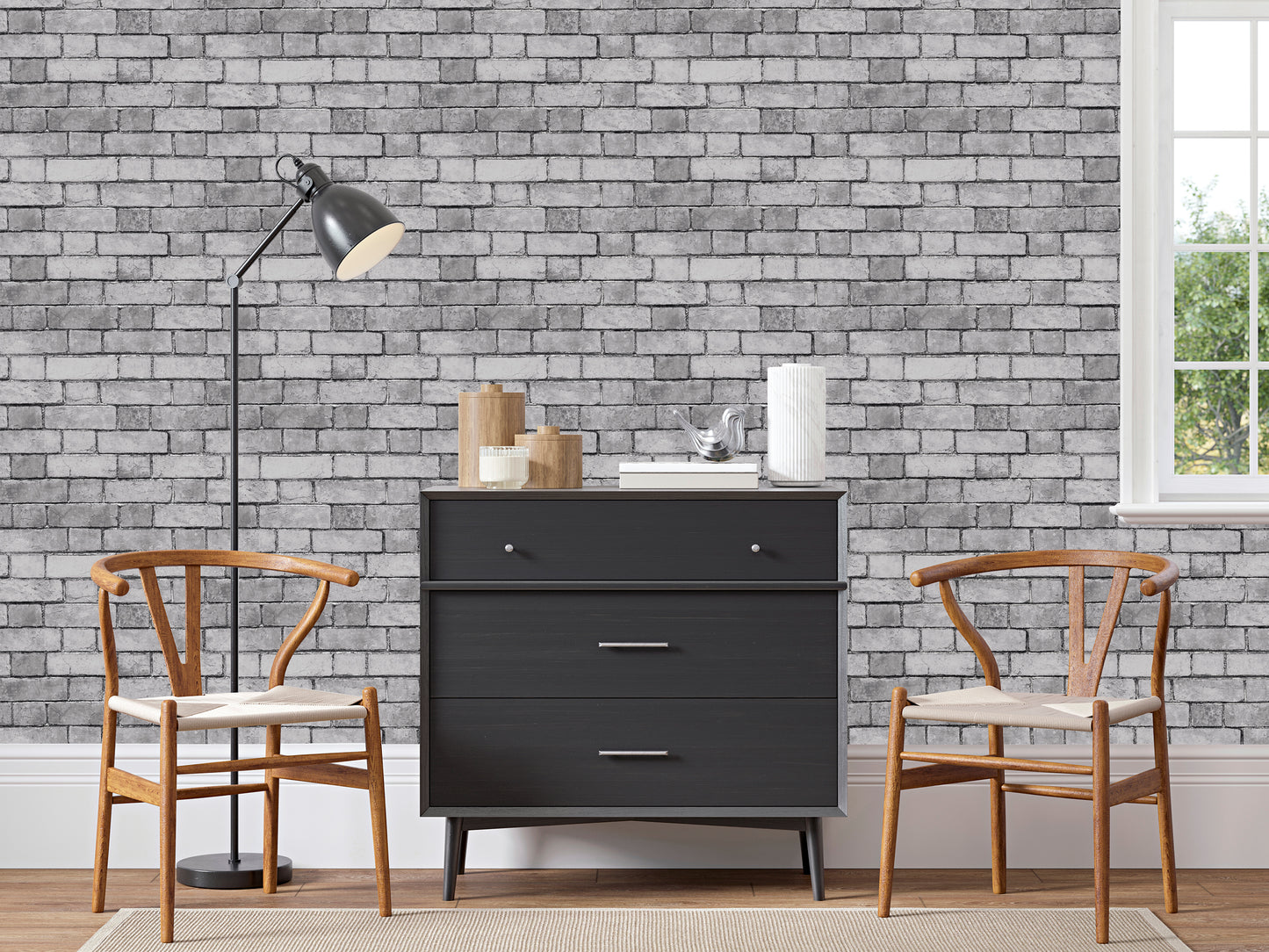 Brickwork Grey 886500 by Arthouse