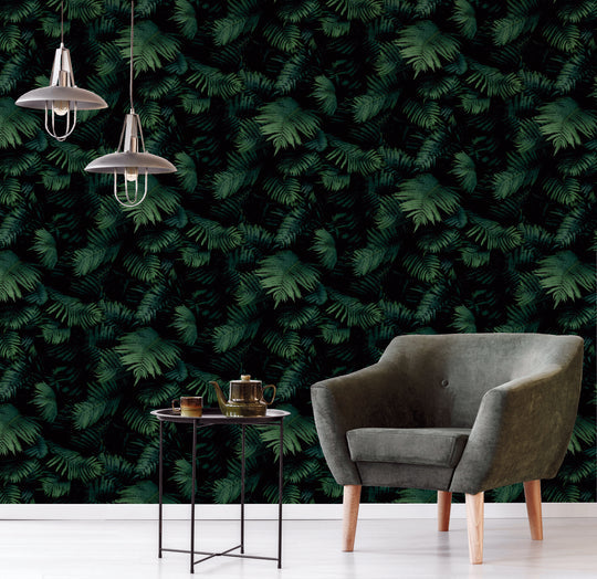 Fern Wall Green 907601 by Arthouse