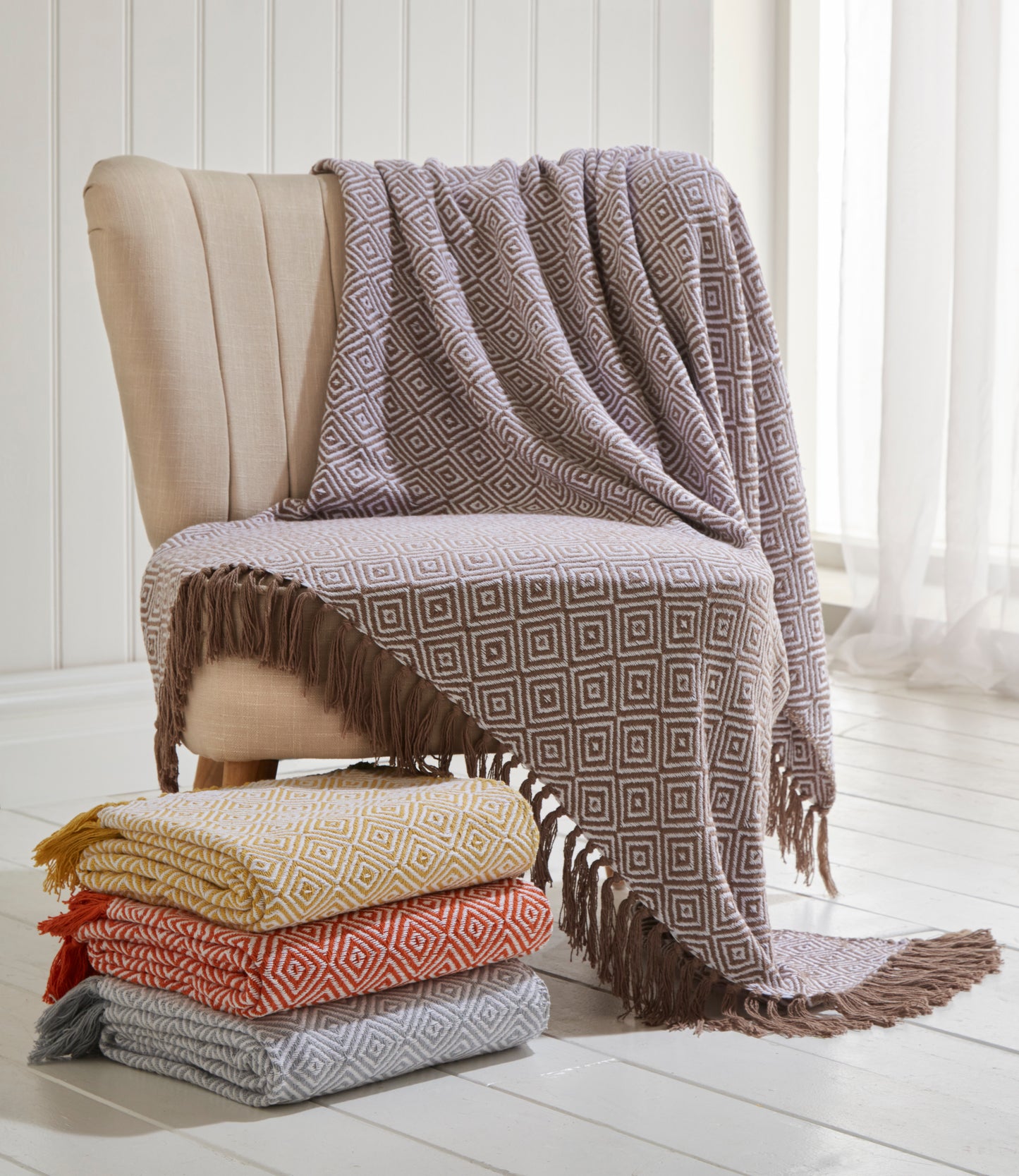 Ascot Throw Pink 130 x 170cm