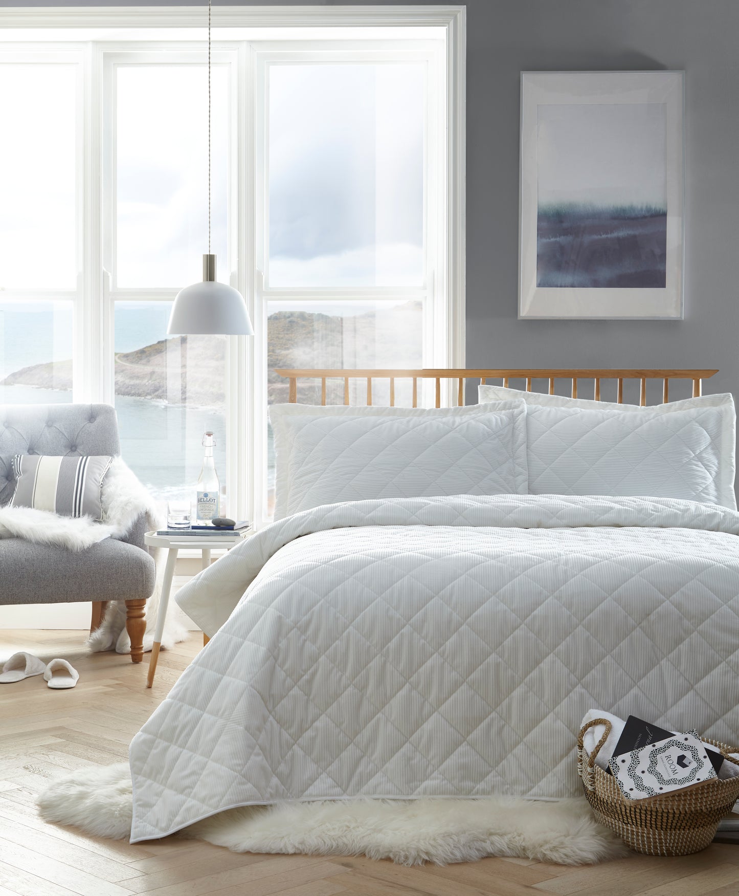 Camden White Duvet Cover Set by Portfolio Home