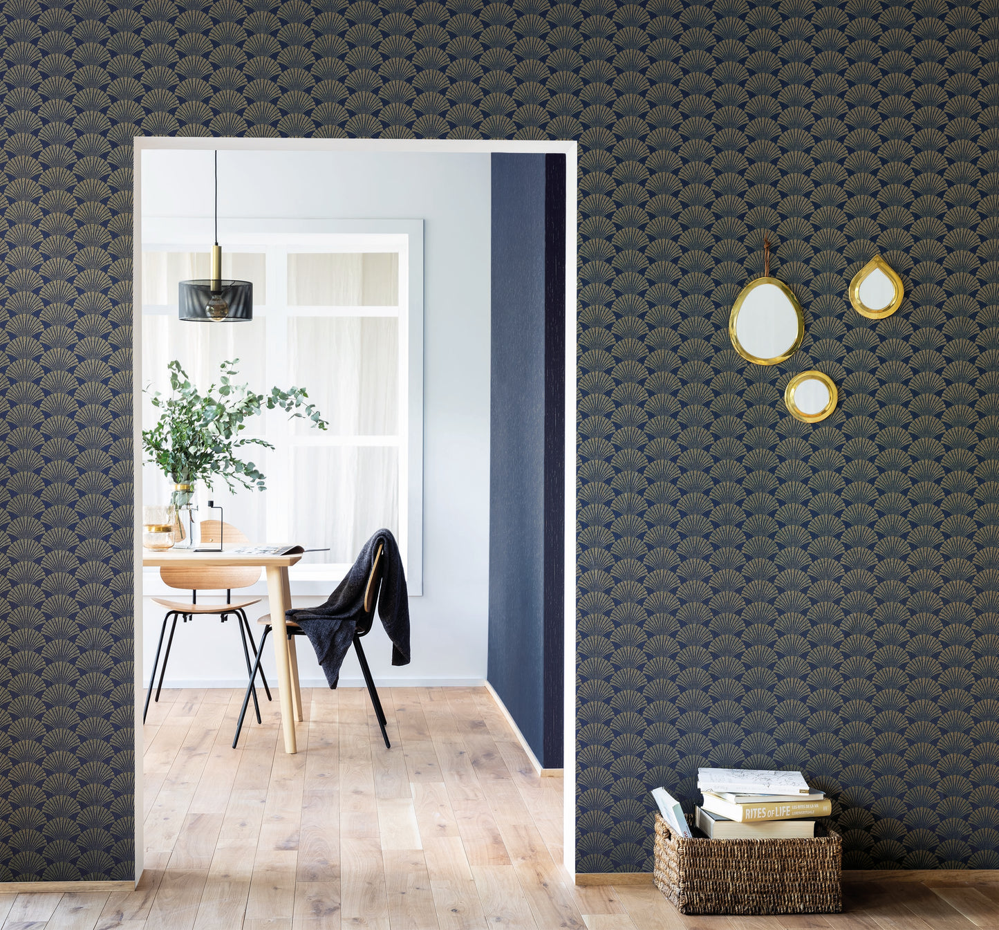 Scarlett Uni Metallise Blue 100516119 by Caselio