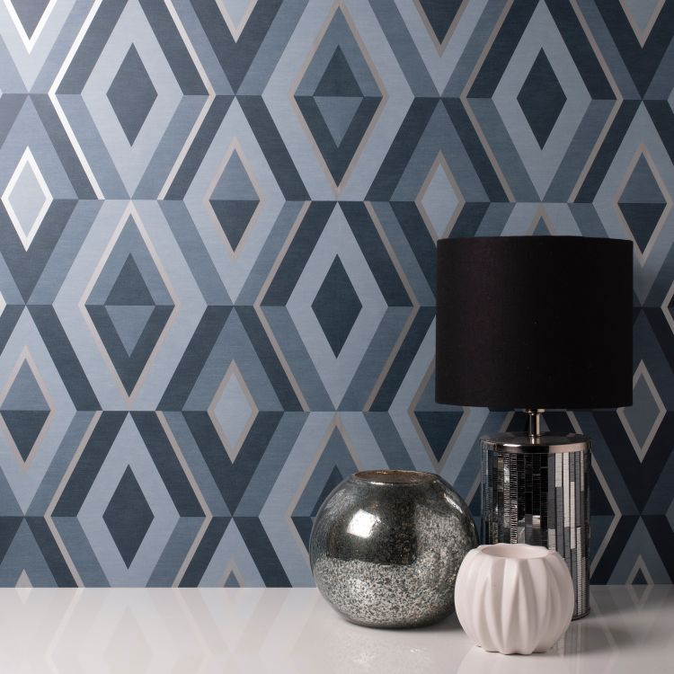 Shard Blue FD42608 by Fine Decor