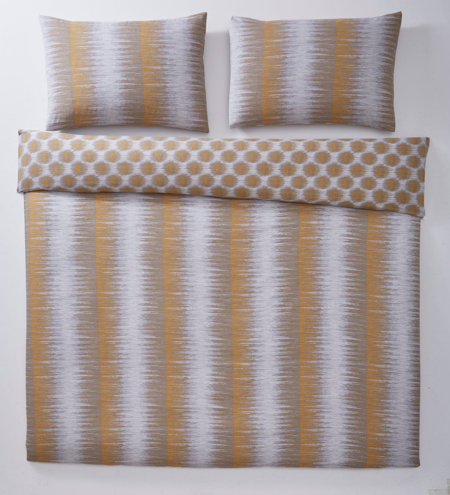 Tribe Ochre Duvet Cover Set by Portfolio Home