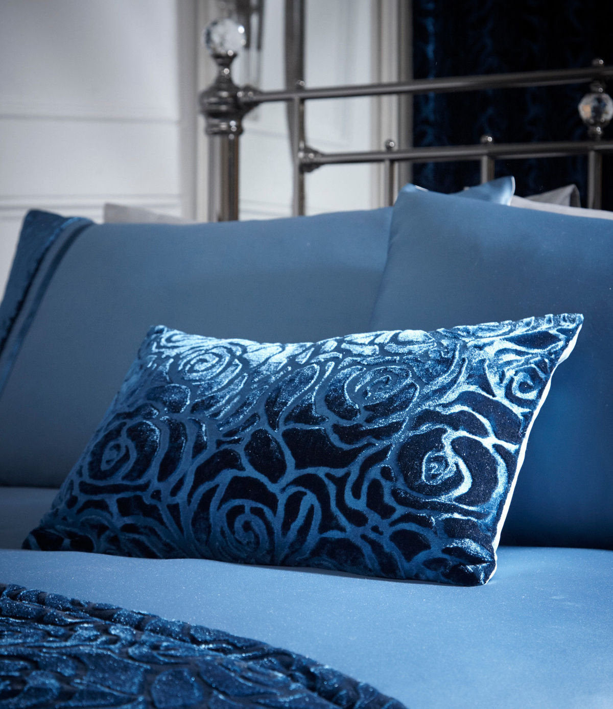 Amelia Teal Duvet Cover Set by Portfolio Home