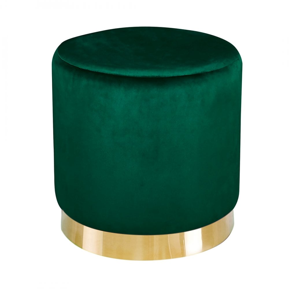 Lara Pouffe Forest Green