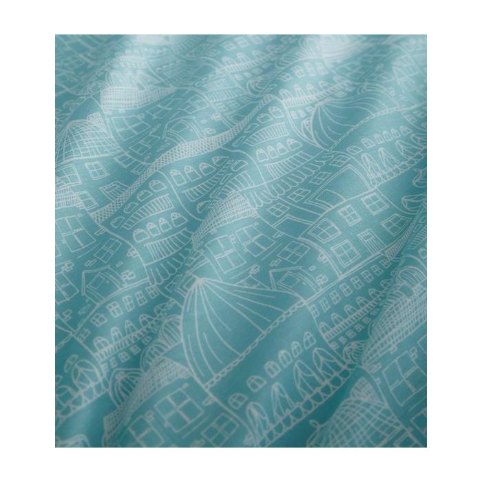 Old Town Turquoise Reversible Duvet Cover Set by Portfolio Home
