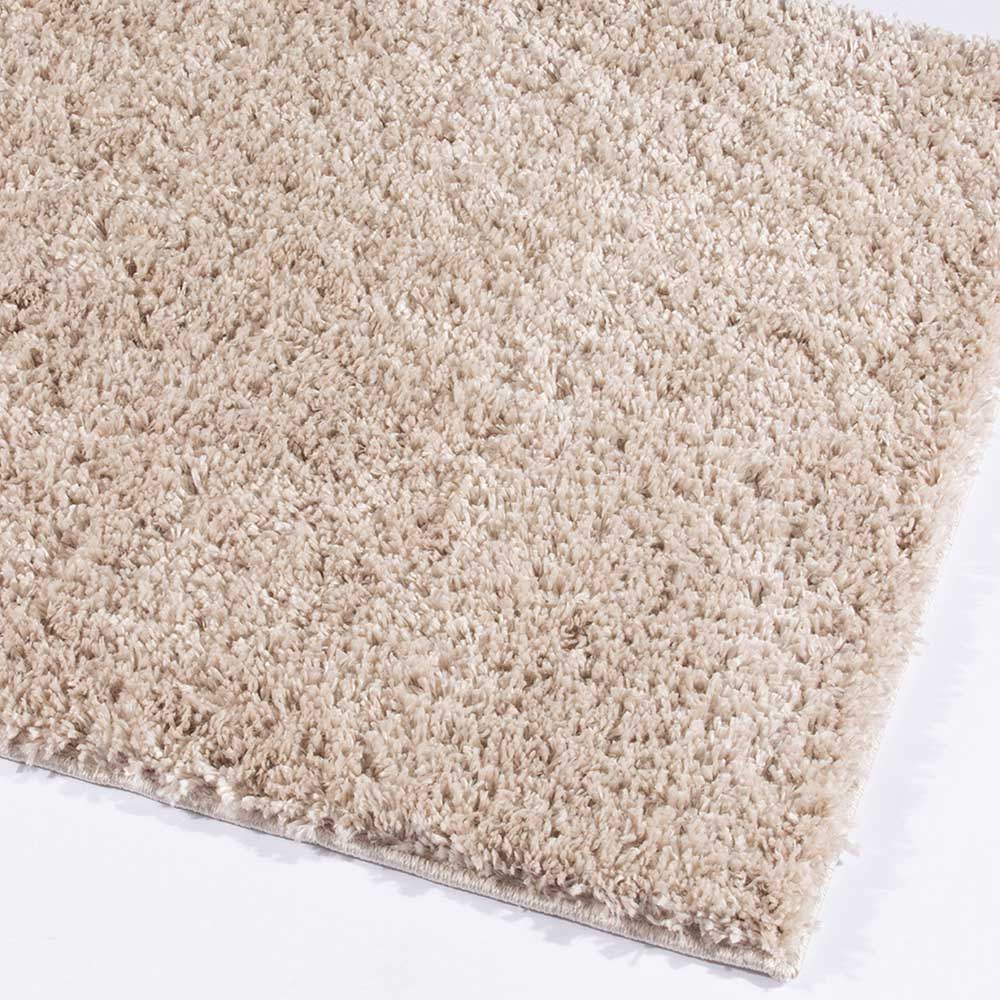 Larissa Plain Shaggy Rug in Stone by Esselle (DD)