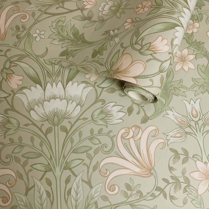 Vintage Floral Beige 13551 by Holden Decor