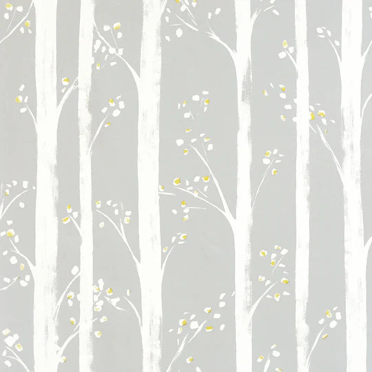 Pretty Trees Ochre/Grey 909504 by Arthouse (DD)