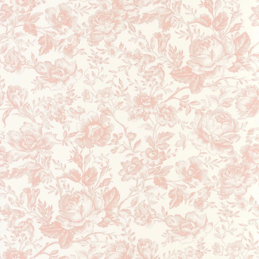 Celestine Rose Poudre Wallpaper 201724101 By Casadeco (DD)